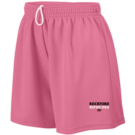 Rockford Bowling Ladies Ladies Wicking Mesh Shorts - Image 9