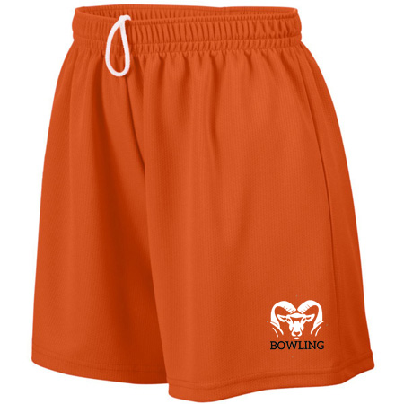 Rockford Bowling Ladies Ladies Wicking Mesh Shorts - Image 2
