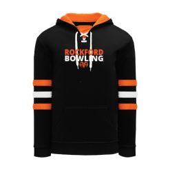 Alternative view of Rockford Bowling NHL Color Hoodie