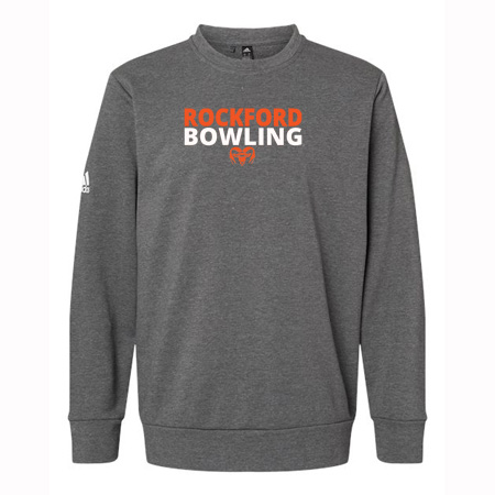 Rockford Bowling Adidas Fleece Crewneck Sweatshirt - Image 4
