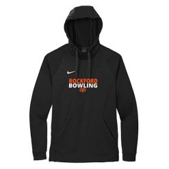 Alternative view of Rockford Bowling Adult Nike Therma-FIT Pullover Fleece Hoodie