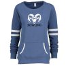 Rockford Bowling Ladies Varsity Fleece Crew Neck Pullover
