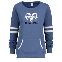 Rockford Bowling Ladies Varsity Fleece Crew Neck Pullover