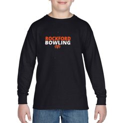 Alternative view of Rockford Bowling Youth Heavy Cotton™ Youth Long Sleeve T-Shirt