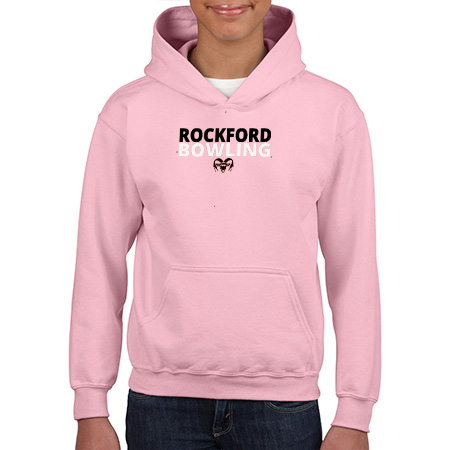 Rockford Bowling Youth Heavy Blend™ Youth Hooded Sweatshirt - Image 16