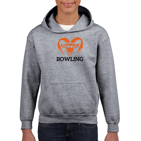 Rockford Bowling Youth Heavy Blend™ Youth Hooded Sweatshirt - Image 9
