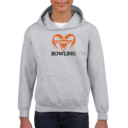 Rockford Bowling Youth Heavy Blend™ Youth Hooded Sweatshirt - Image 7