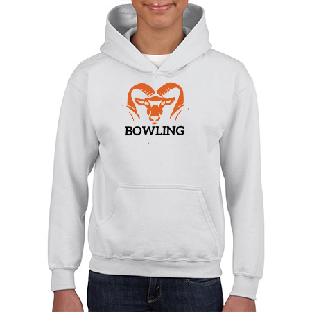 Rockford Bowling Youth Heavy Blend™ Youth Hooded Sweatshirt - Image 15