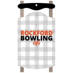 Rockford Bowling Sled Ornament