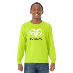 Alternative view of Rockford Bowling Youth DRI-POWER Youth Long Sleeve T-Shirt
