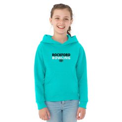 Alternative view of Rockford Bowling Youth NuBlend® Youth Hooded Sweatshirt