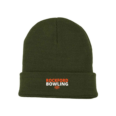 Rockford Bowling Acrylic Beanie with Cuff - Image 9
