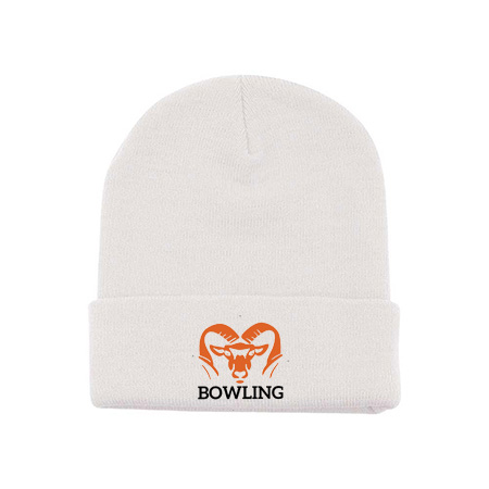 Rockford Bowling Acrylic Beanie with Cuff - Image 3