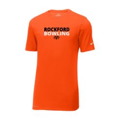 Alternative view of Rockford Bowling Nike Dri-FIT Cotton/Poly Tee