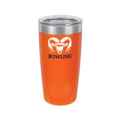 Alternative view of Rockford Bowling 22oz Stainless Steel Tumbler