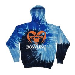Rockford Bowling Adult Tie Dye Fleece Pullover