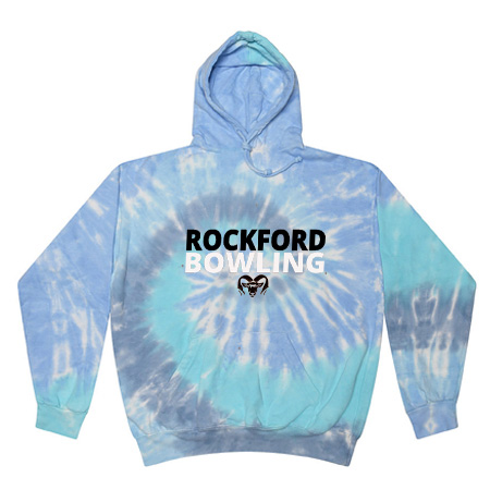 Rockford Bowling Youth Youth Tie Dye Fleece Pullover - Image 14
