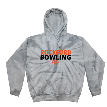 Rockford Bowling Youth Youth Tie Dye Fleece Pullover - Image 8