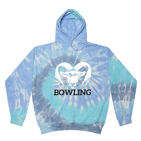 Rockford Bowling Youth Youth Tie Dye Fleece Pullover - Image 6