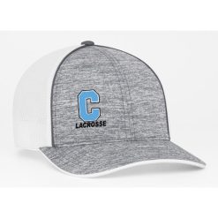 Alternative view of GR Christian lacrosse Fitted Heather Trucker Mesh