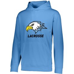 Alternative view of GR Christian lacrosse Youth YOUTH WICKING FLEECE HOODIE