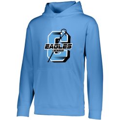 GR Christian lacrosse Youth YOUTH WICKING FLEECE HOODIE