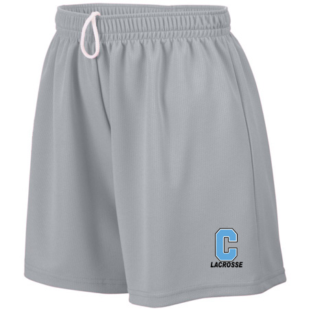 GR Christian lacrosse Ladies Ladies Wicking Mesh Shorts - Image 9