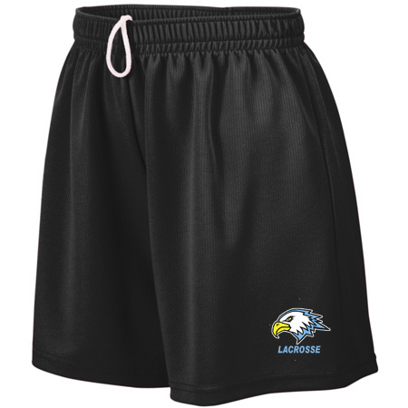 GR Christian lacrosse Ladies Ladies Wicking Mesh Shorts - Image 6