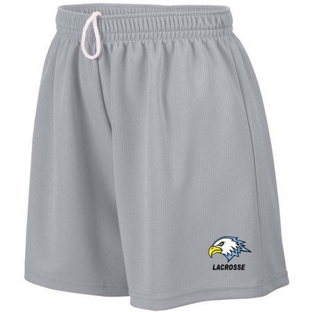 GR Christian lacrosse Ladies Ladies Wicking Mesh Shorts - Image 7
