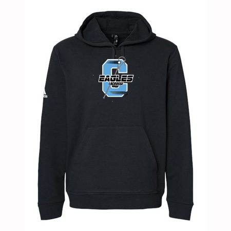 GR Christian lacrosse Adidas Fleece Hoodie - Image 2