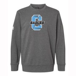 Alternative view of GR Christian lacrosse Adidas Fleece Crewneck Sweatshirt