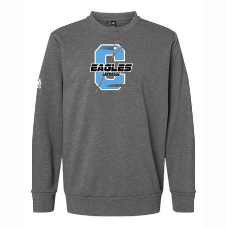 GR Christian lacrosse Adidas Fleece Crewneck Sweatshirt - Image 2