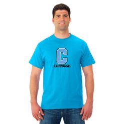 Alternative view of GR Christian lacrosse Adult DRI-POWER T-Shirt