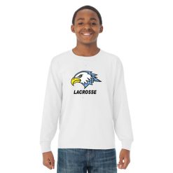 Alternative view of GR Christian lacrosse Youth DRI-POWER Youth Long Sleeve T-Shirt