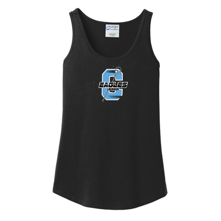 GR Christian lacrosse Ladies Ladies Core Cotton Tank Top - Image 15