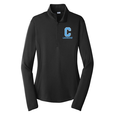 GR Christian lacrosse Ladies Ladies PosiCharge® Competitor™ 1/4-Zip Pullover - Image 10
