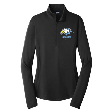 GR Christian lacrosse Ladies Ladies PosiCharge® Competitor™ 1/4-Zip Pullover - Image 7