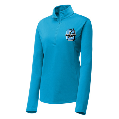 GR Christian lacrosse Ladies Ladies PosiCharge® Competitor™ 1/4-Zip Pullover - Image 3