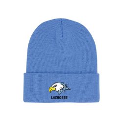 Alternative view of GR Christian lacrosse Acrylic Beanie with Cuff