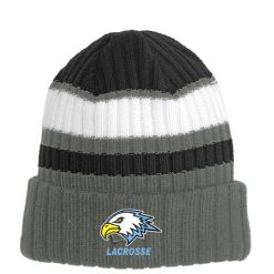 Alternative view of GR Christian lacrosse Ribbed Tailgate Beanie