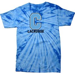 Alternative view of GR Christian lacrosse Spider Tie Dye T-Shirt