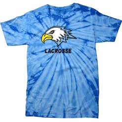 Alternative view of GR Christian lacrosse Youth Youth Spider Tie Dye T-Shirt
