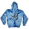 GR Christian lacrosse Youth Youth Tie Dye Fleece Pullover