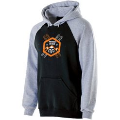 Alternative view of Rockford Ski Adult Banner Hoodie