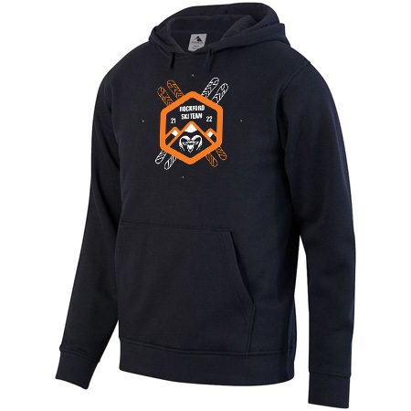 Rockford Ski Adult 60/40 Fleece Hoodie - Image 6