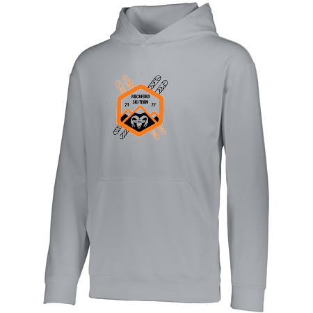 Rockford Ski Adult Wicking Fleece Hoodie - Image 2