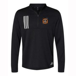 Alternative view of Rockford Ski Adult Adidas 3-Stripes Double Knit Quarter-Zip Pullover