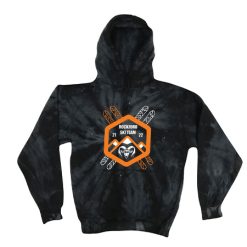 Alternative view of Rockford Ski Youth Youth Tie Dye Fleece Pullover