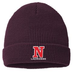 NV Girls Lacrosse Waffle Cuff Beanie