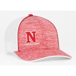 Alternative view of NV Girls Lacrosse Fitted Heather Trucker Mesh